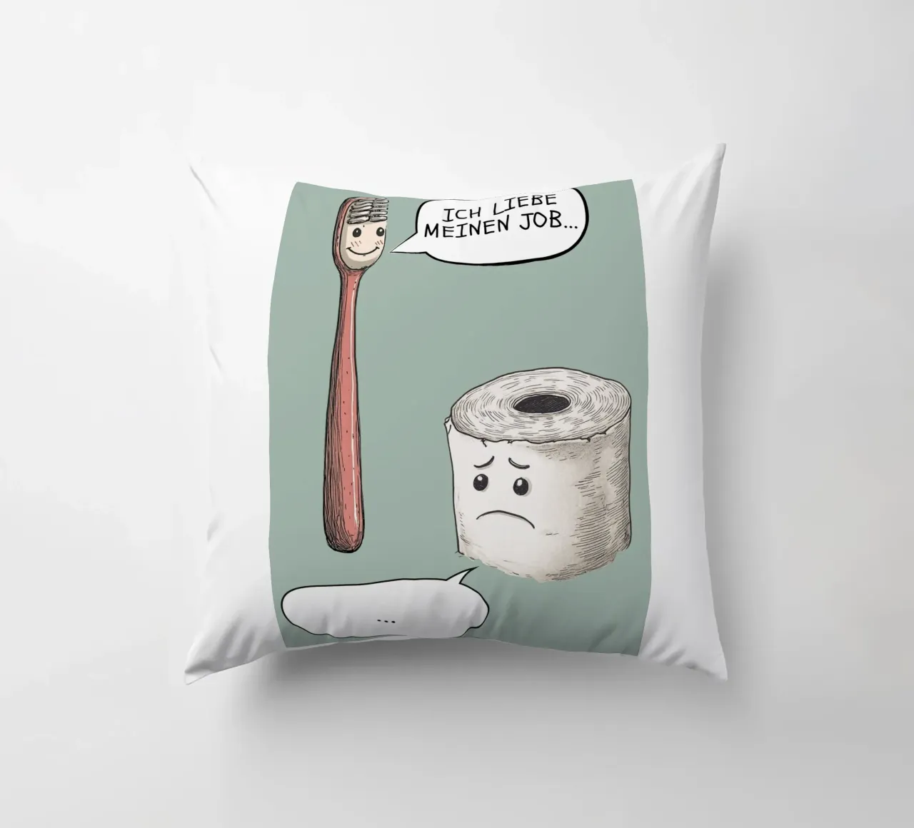 Ich liebe meinen Job cuscino da NORDLICHT DESIGNS