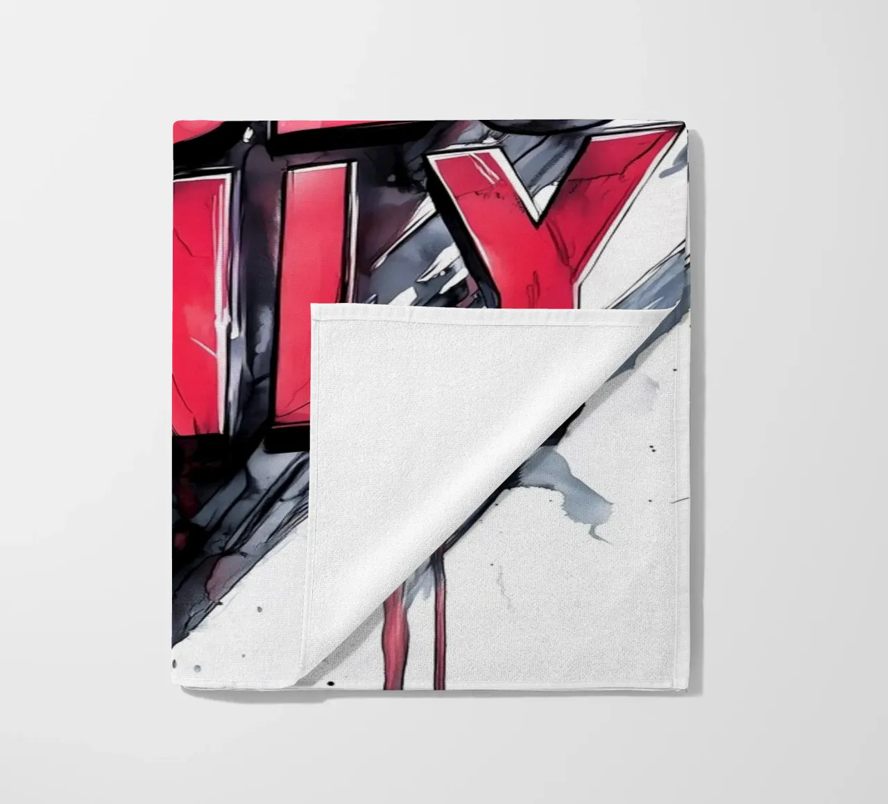 Poster con testo Good Vibes Only telo mare da Justyna Jaszke JBJart