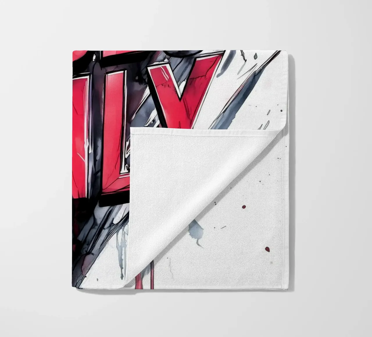 Poster con testo Good Vibes Only telo mare da Justyna Jaszke JBJart