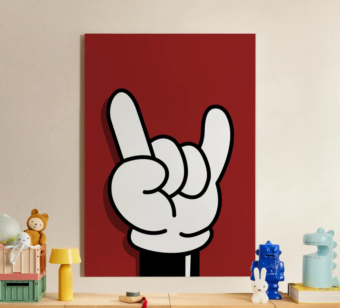 Rock & Roll acrylic glass by WORD & WONDER