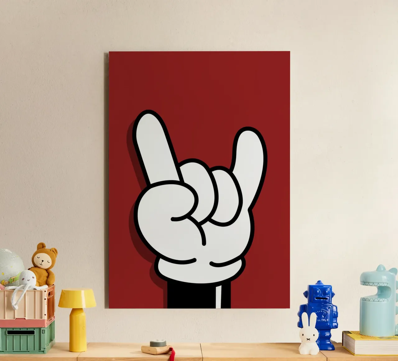 Rock & Roll alluminio dibond da WORD & WONDER