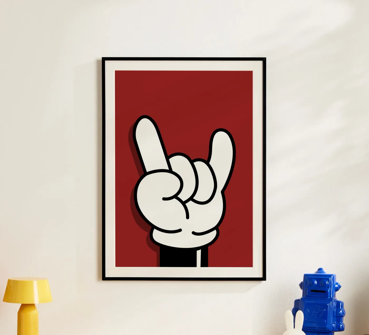 Rock & Roll poster da WORD & WONDER