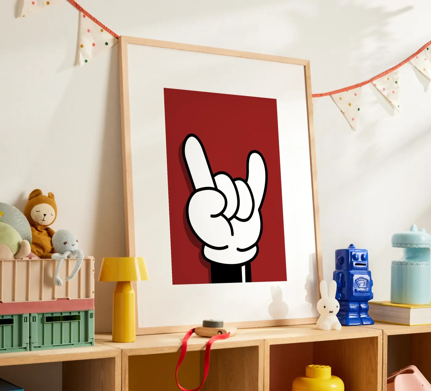 Rock & Roll poster da WORD & WONDER