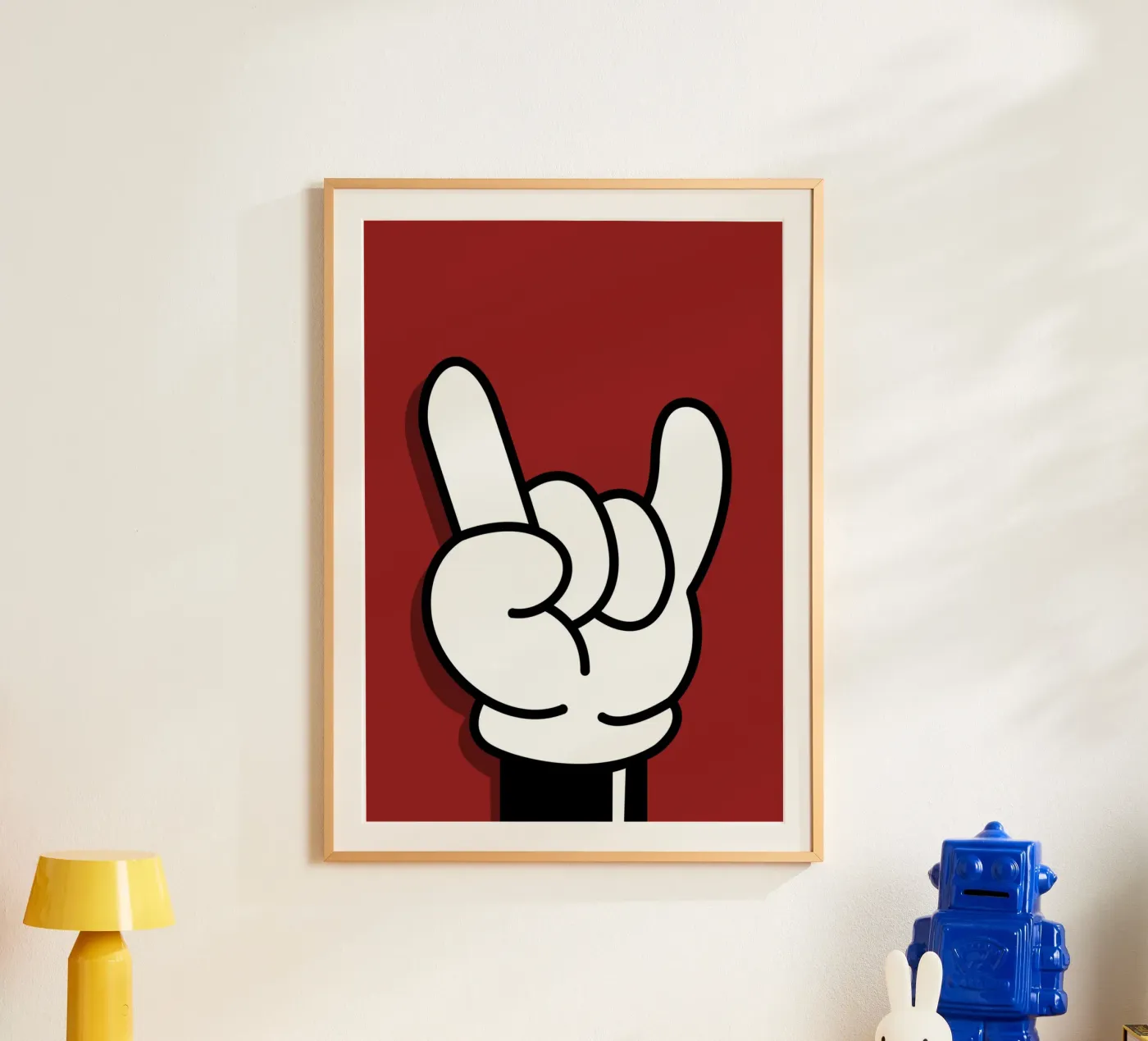 Rock & Roll poster da WORD & WONDER