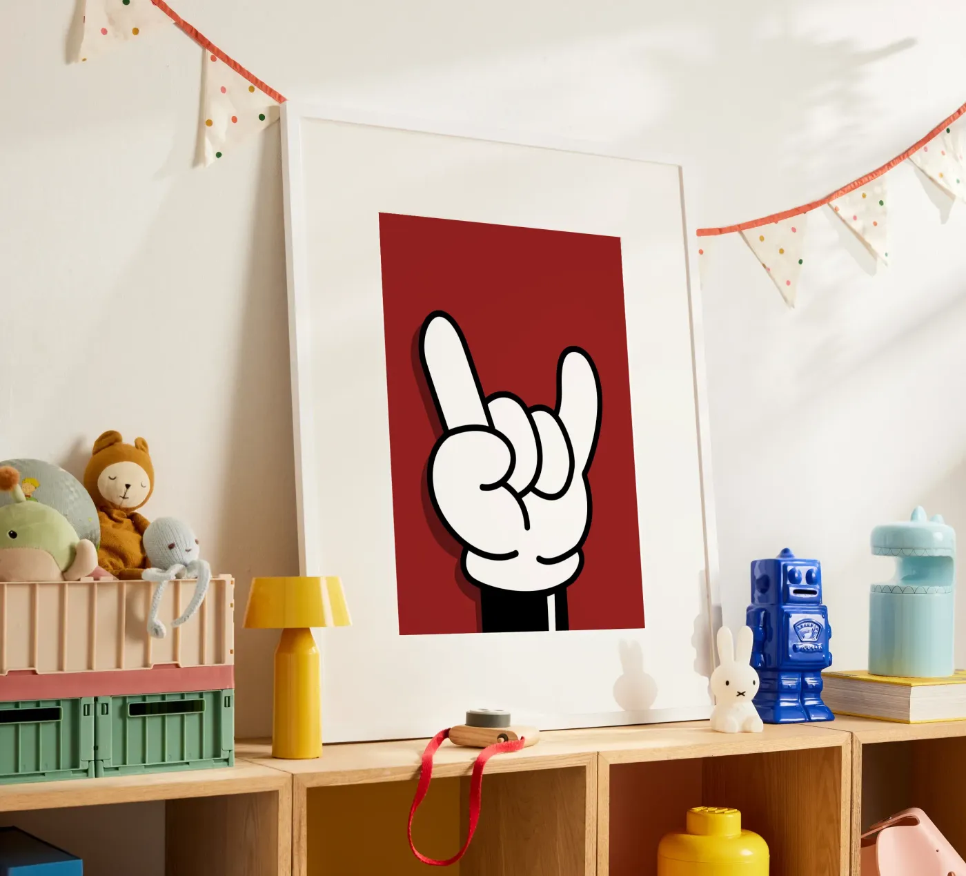 Rock & Roll poster da WORD & WONDER