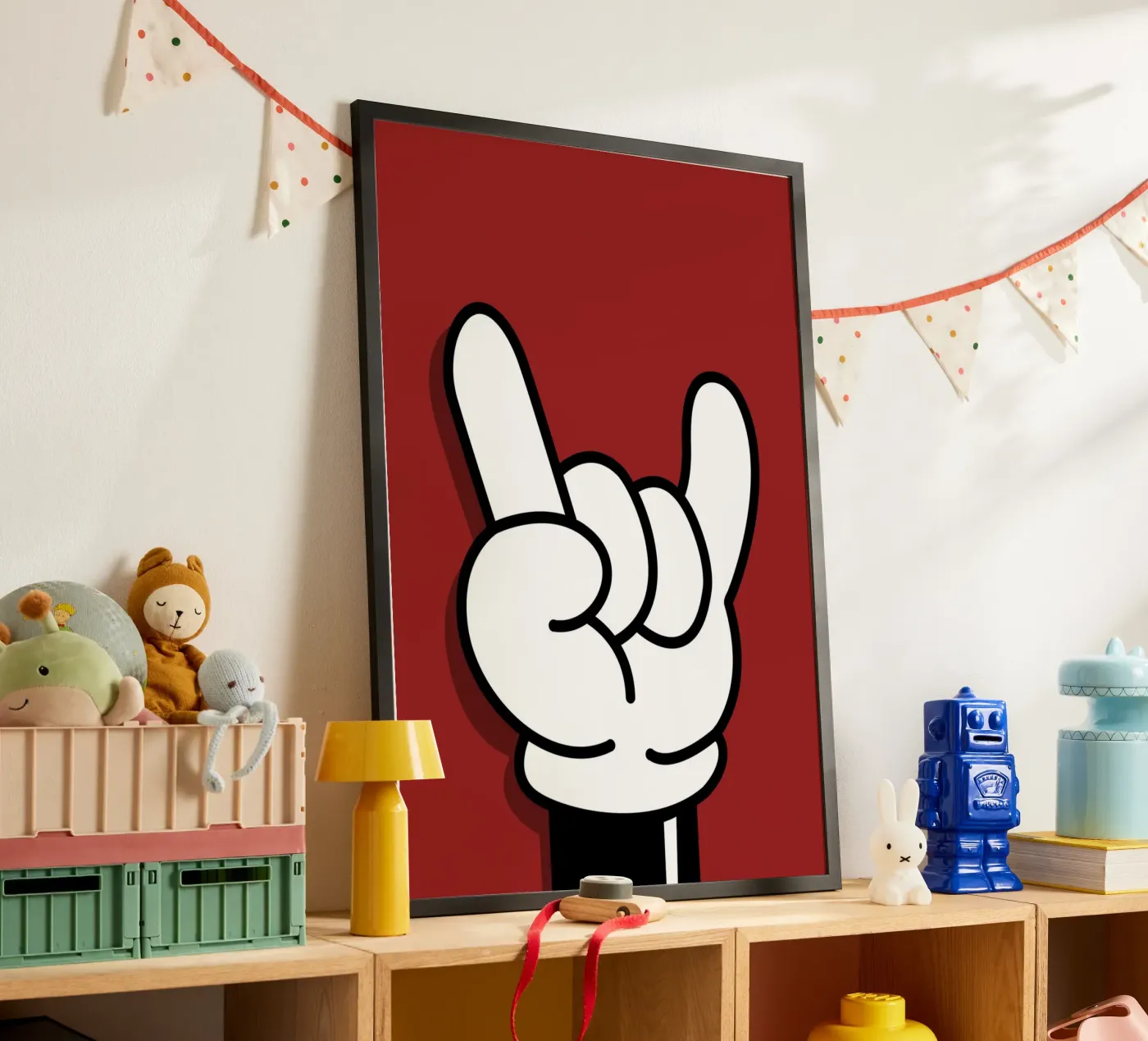 Rock & Roll poster da WORD & WONDER