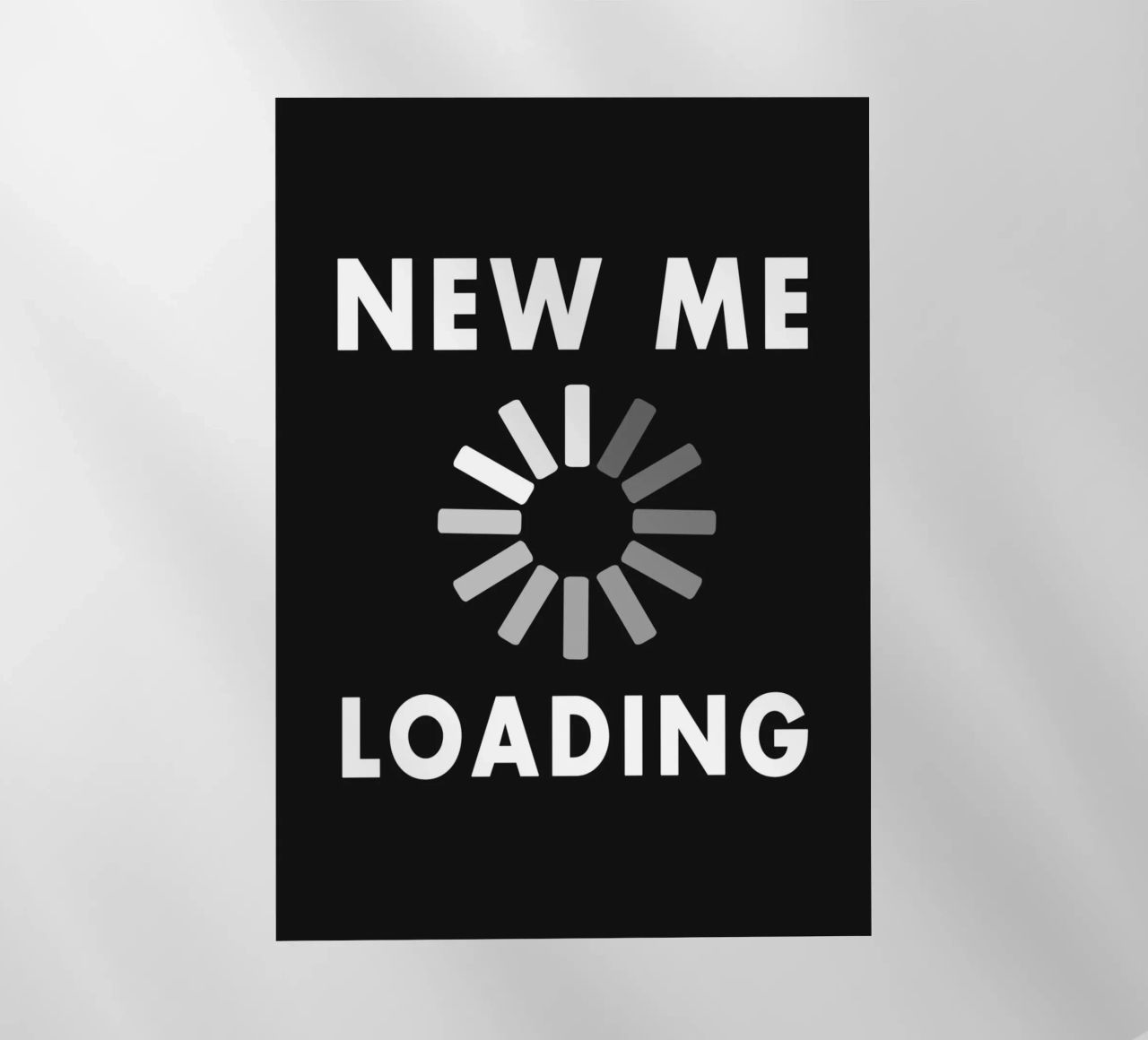New Me Loading pellicola backlit da WORD & WONDER