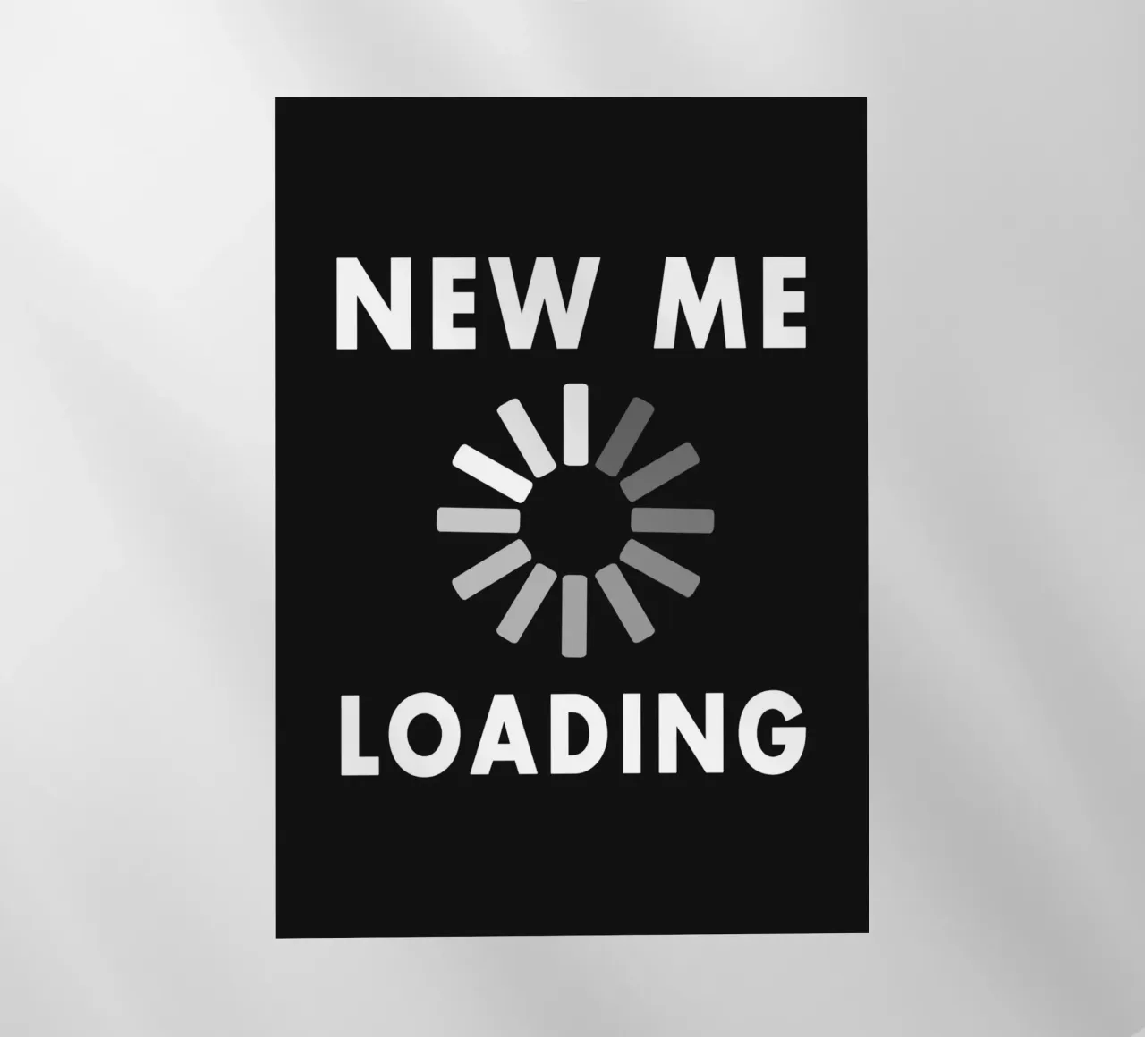 New Me Loading pellicola backlit da WORD & WONDER