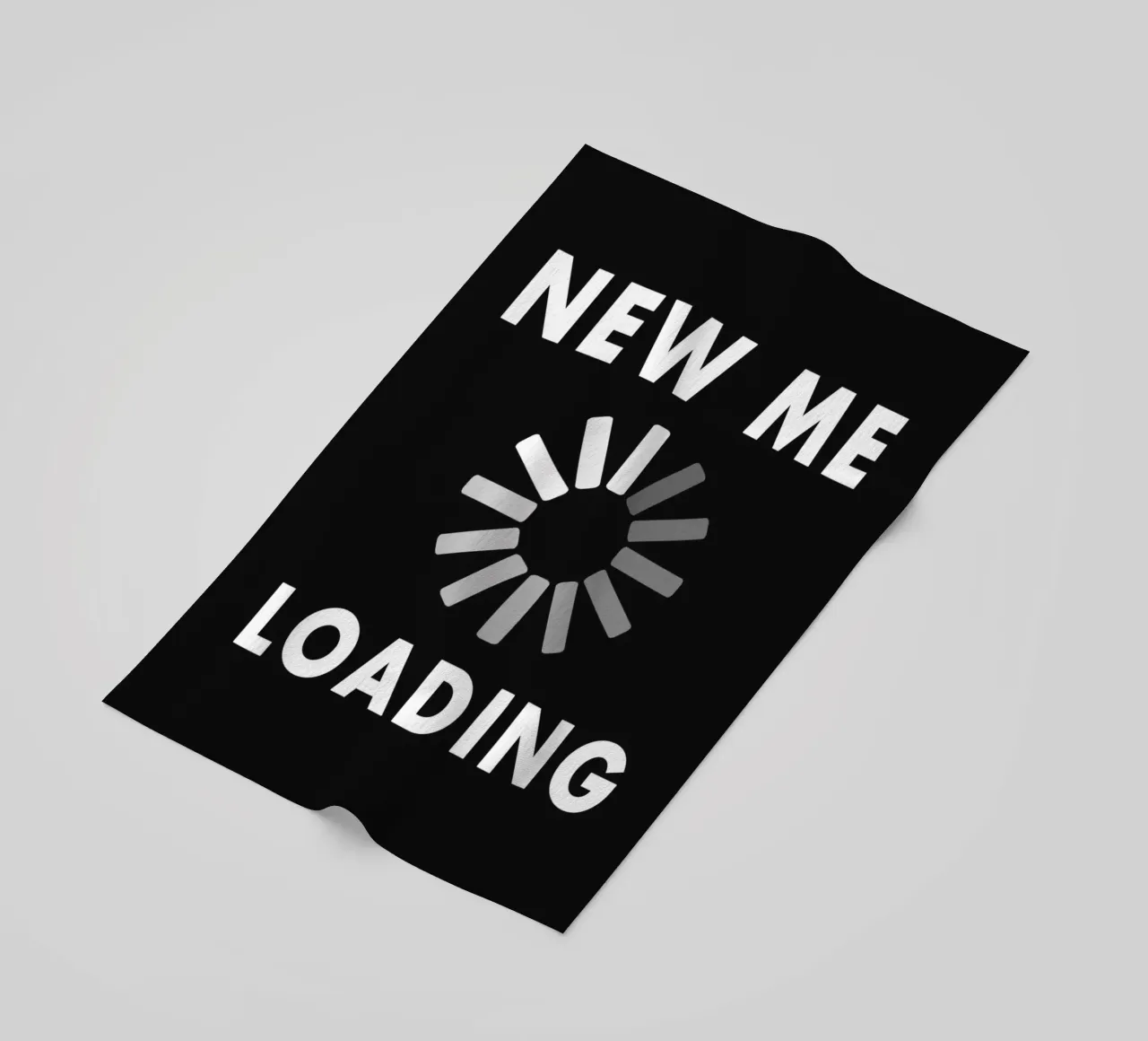 New Me Loading strandhanddoek van WORD & WONDER