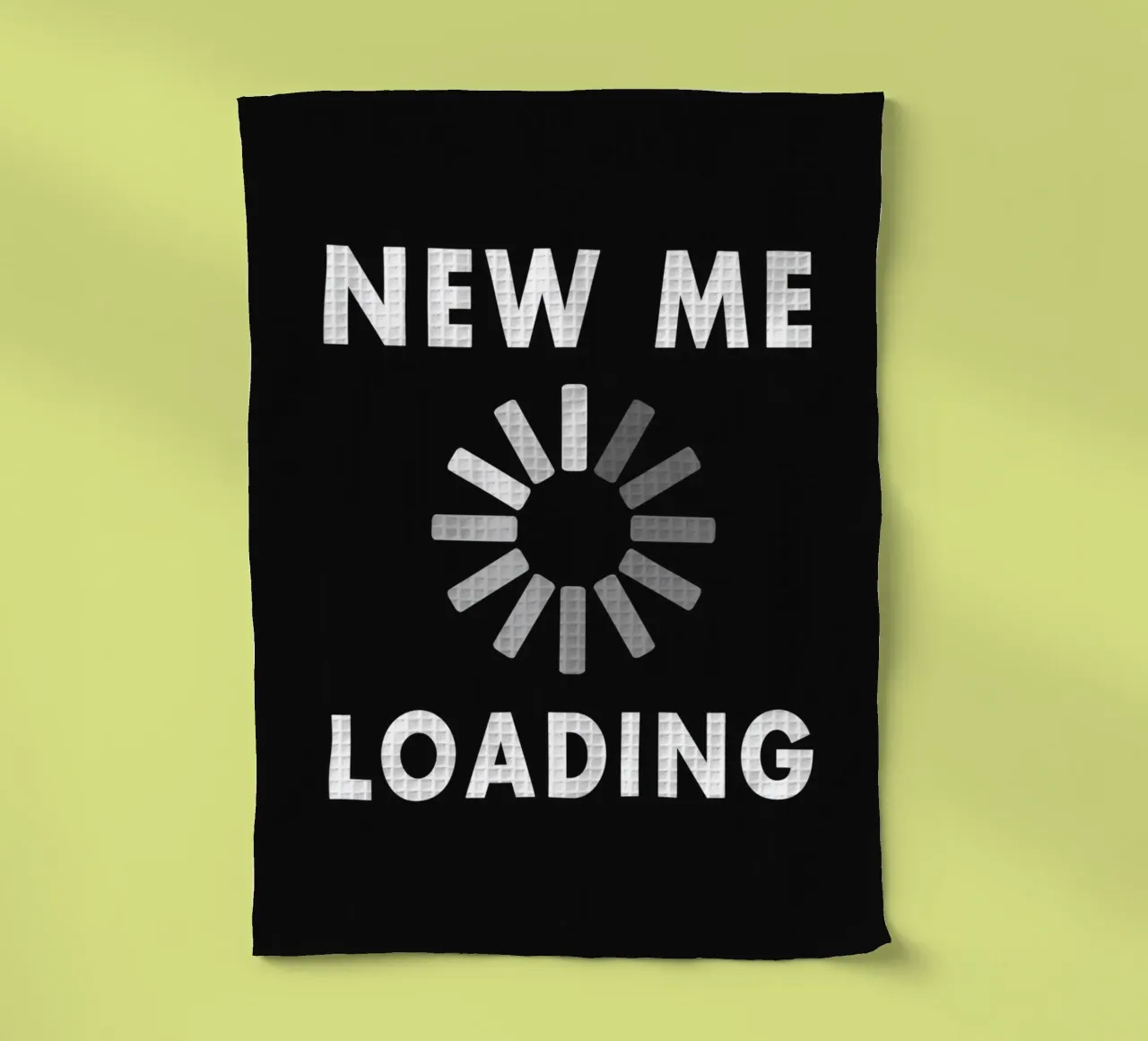 New Me Loading canovaccio da cucina da WORD & WONDER