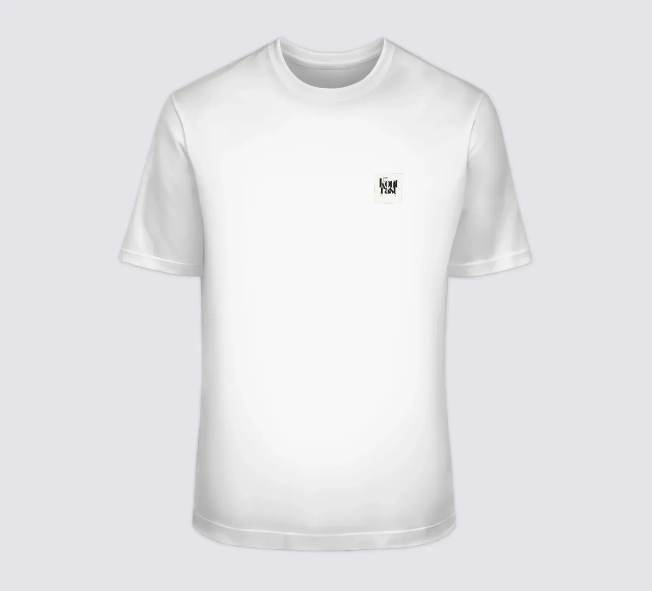 Threads of time: abstract lines and structures t-shirt by Kunst und Kontrast