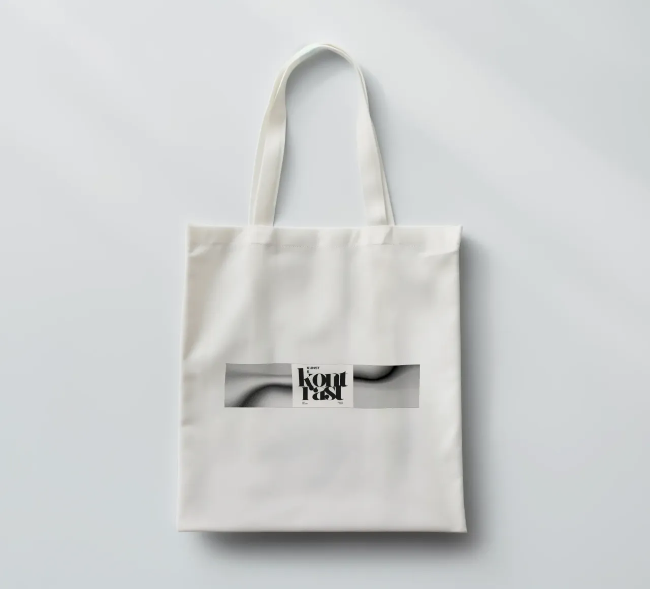 Threads of time: abstract lines and structures tote bag by Kunst und Kontrast