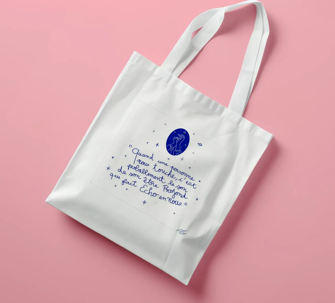 Echo tote bag by Loiseaubleu