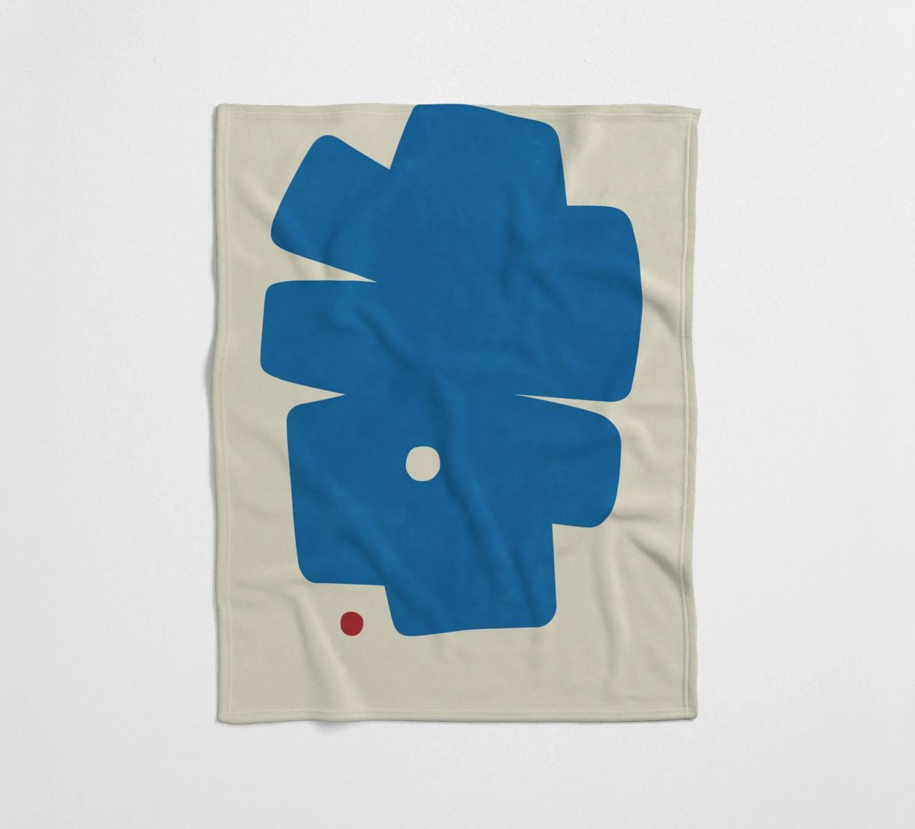 Bloemvorm 05 fleecedeken van amini54
