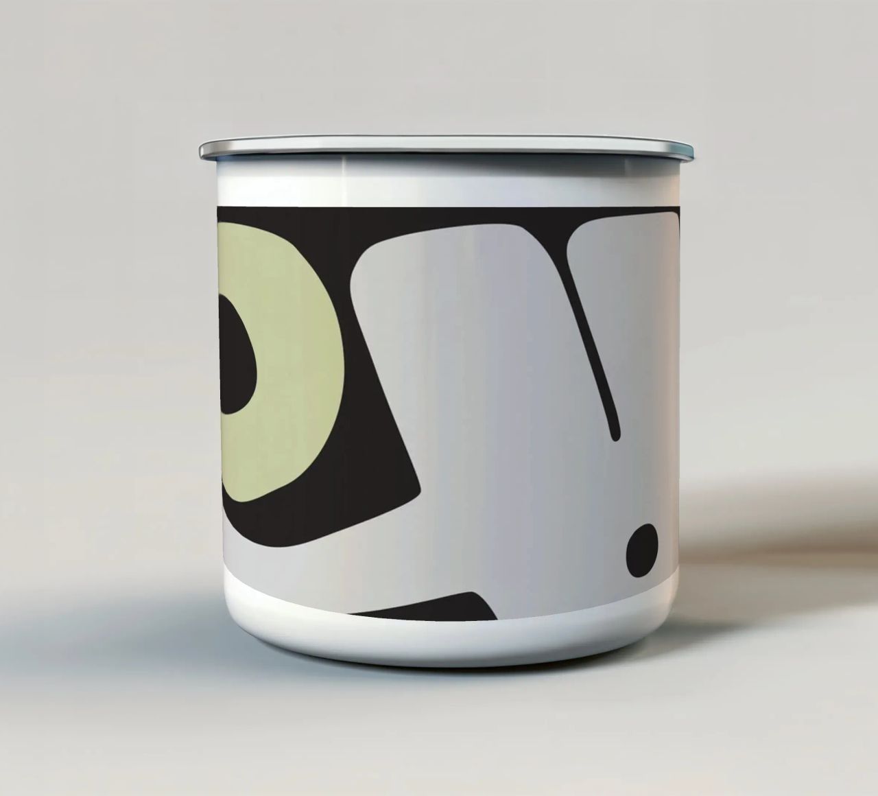 Forma floreale 06 tazza in smalto da amini54