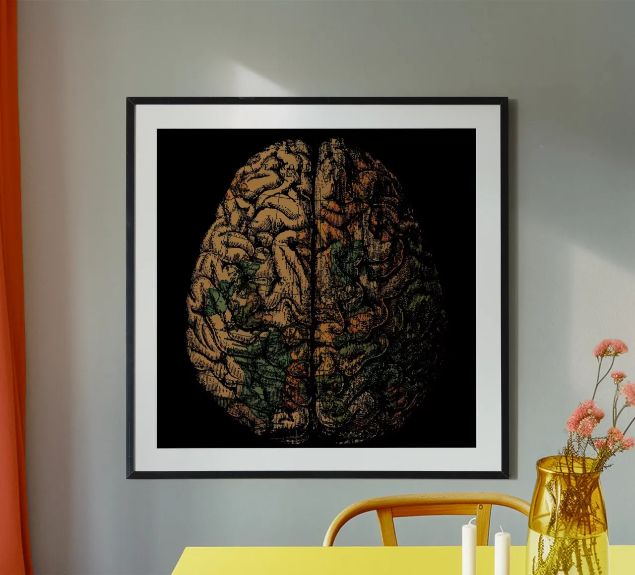 Always On My Mind poster with plastic frame by Tobe Fonseca