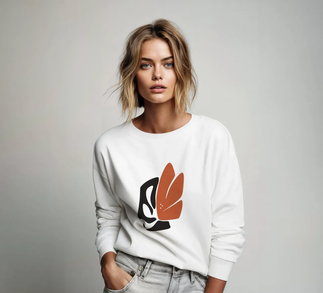 Floral Form 11 sweatshirt by amini54