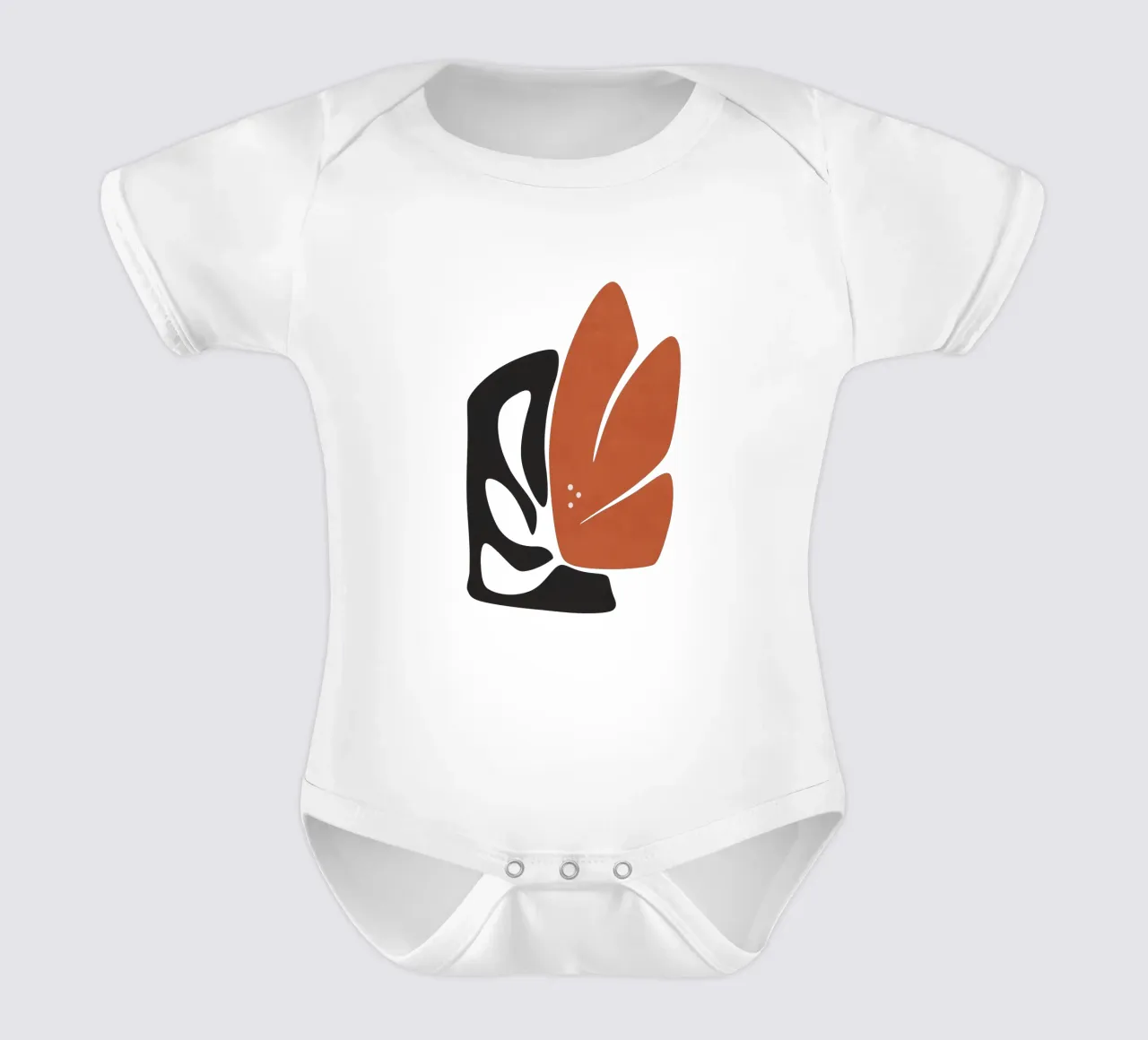 Modulo floreale 11 body neonato maniche corte da amini54
