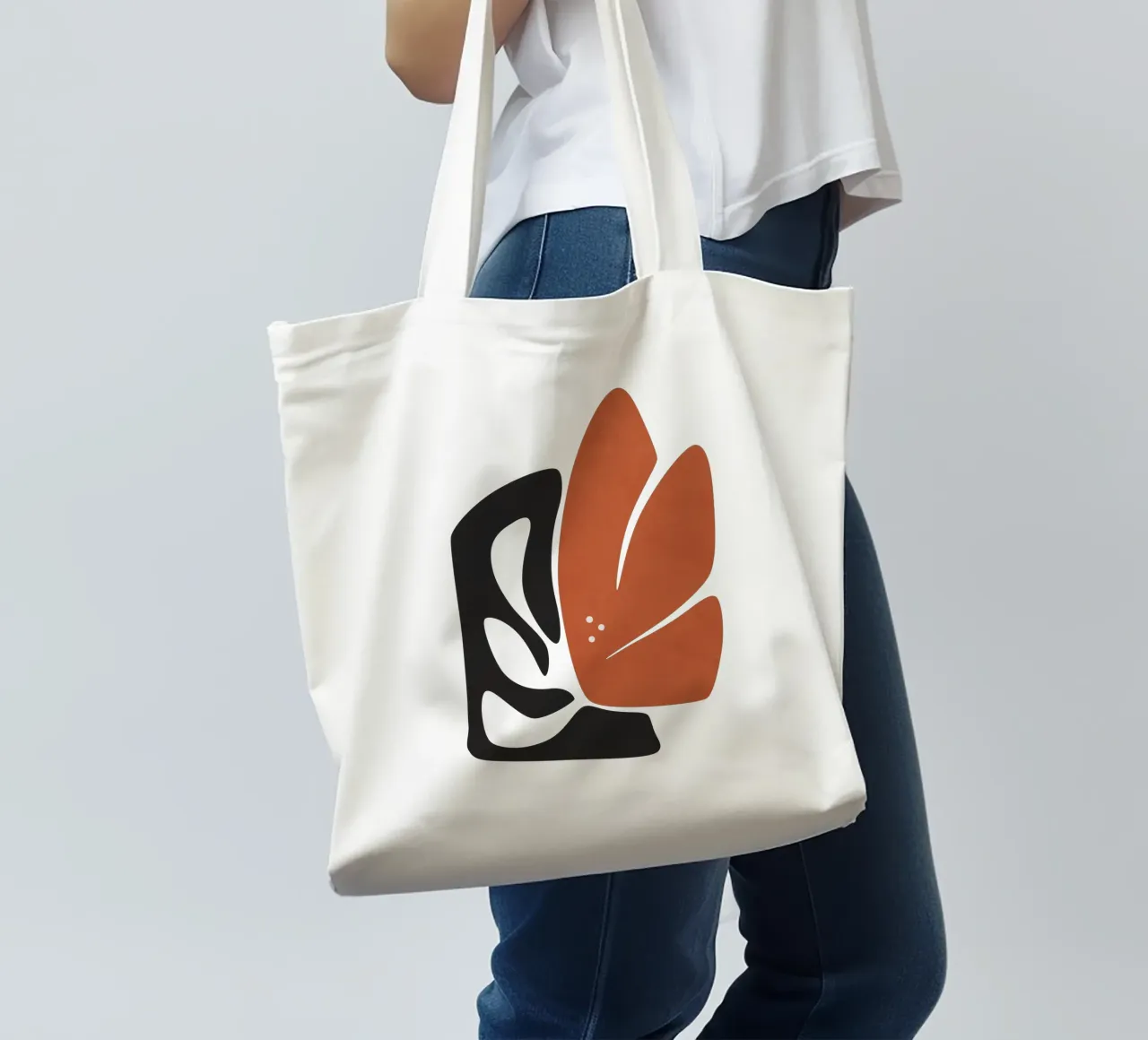 Modulo floreale 11 borsa in juta da amini54