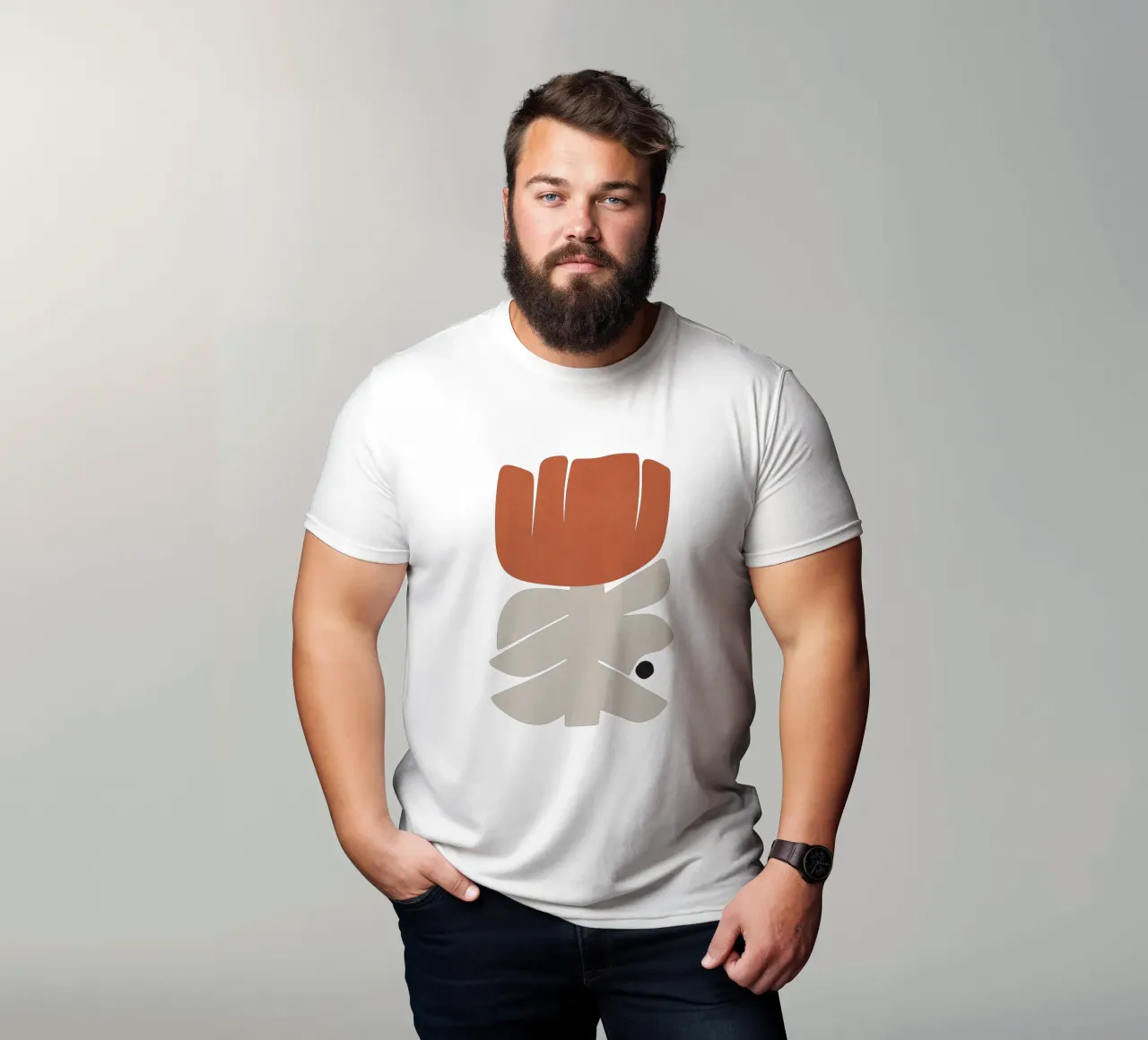 Modulo floreale 12 t-shirt da amini54