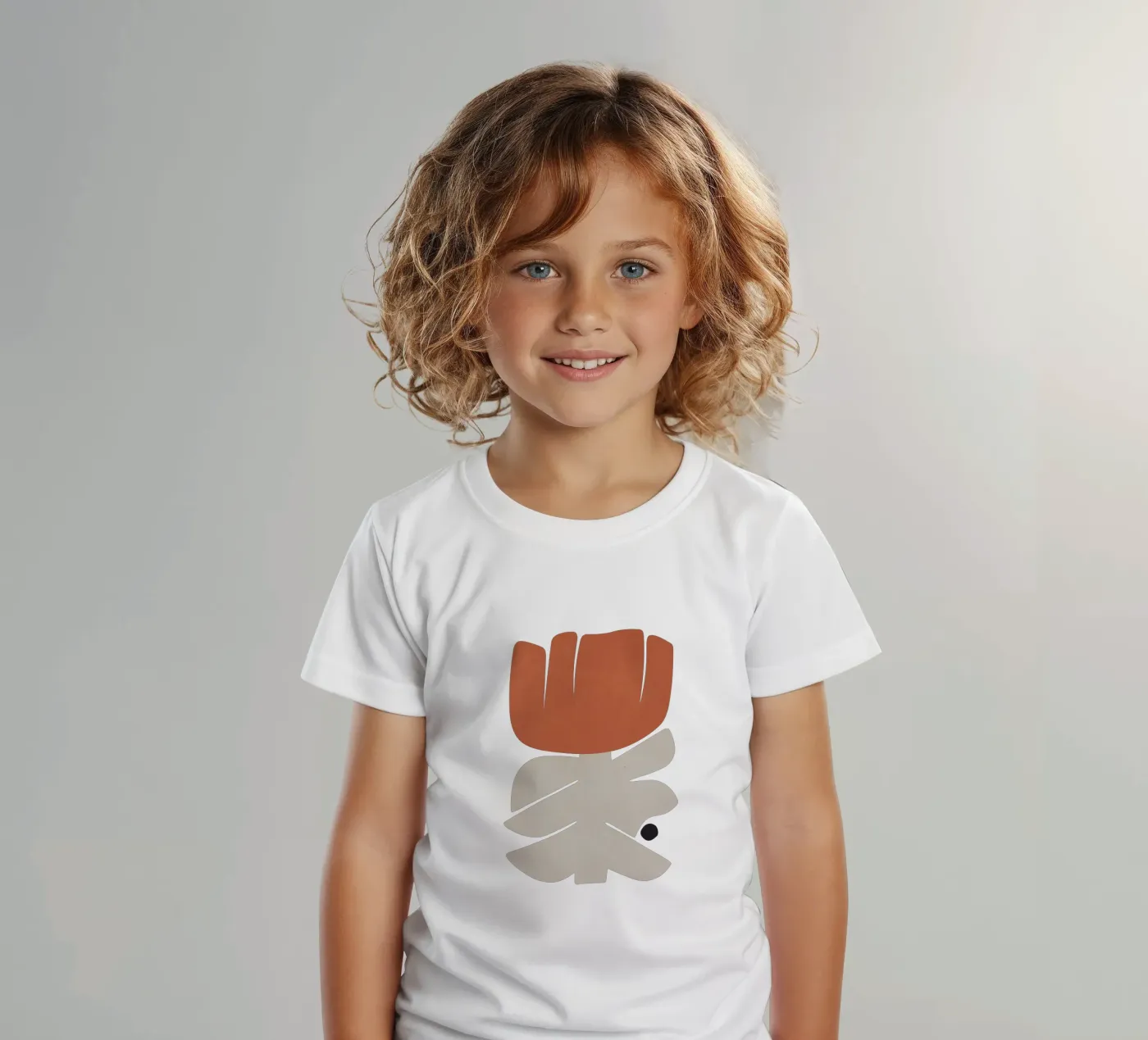 Modulo floreale 12 t-shirt bambini da amini54