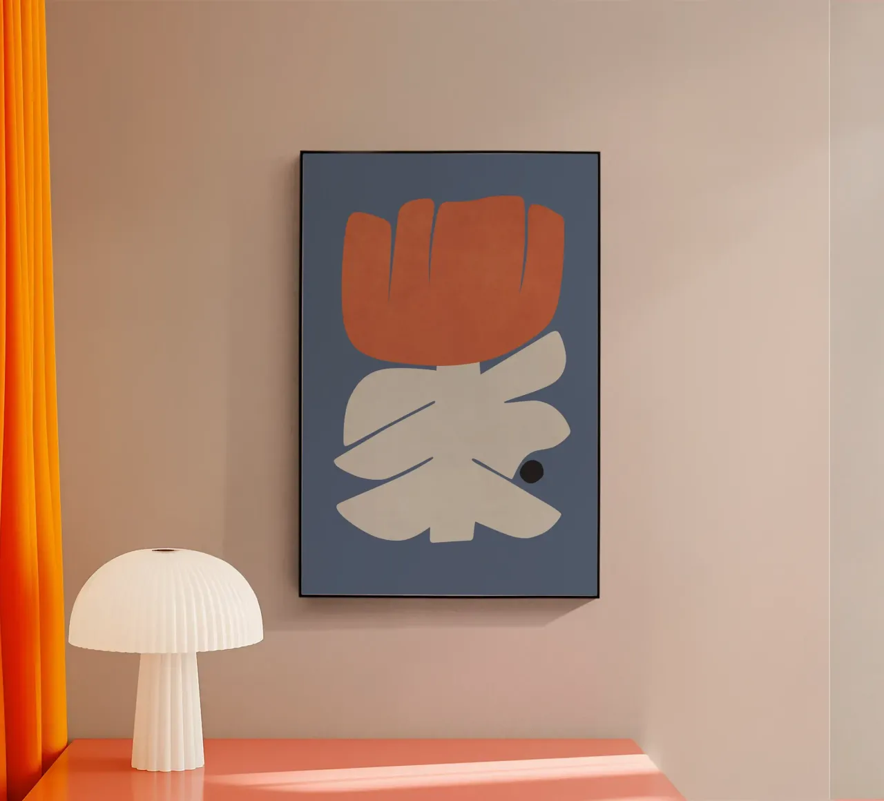 Floral Form 12 acrylic glass by amini54