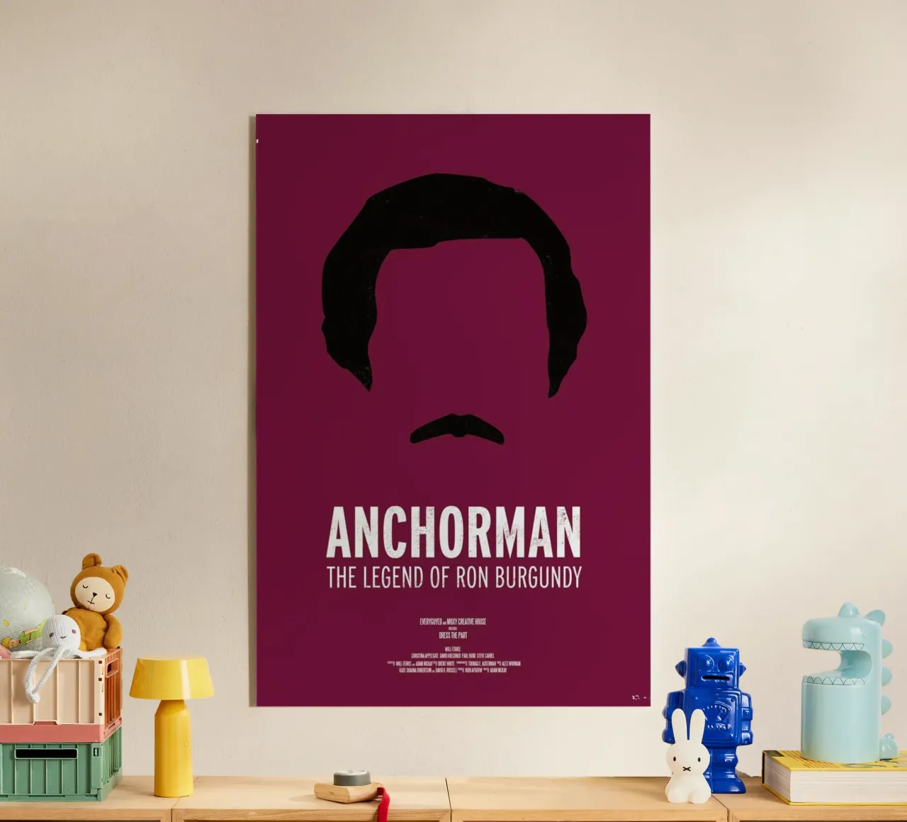 Anchorman plexiglass da Moxy Creative House