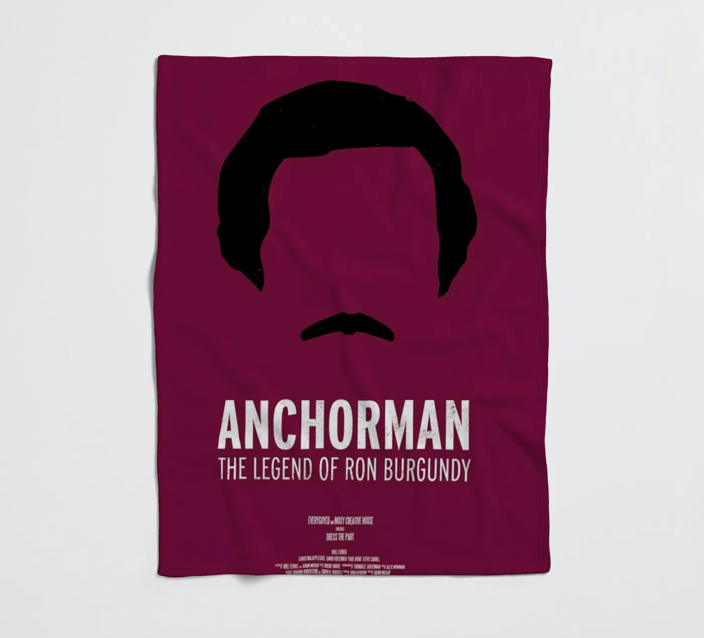 Anchorman Fleecedecke von Moxy Creative House