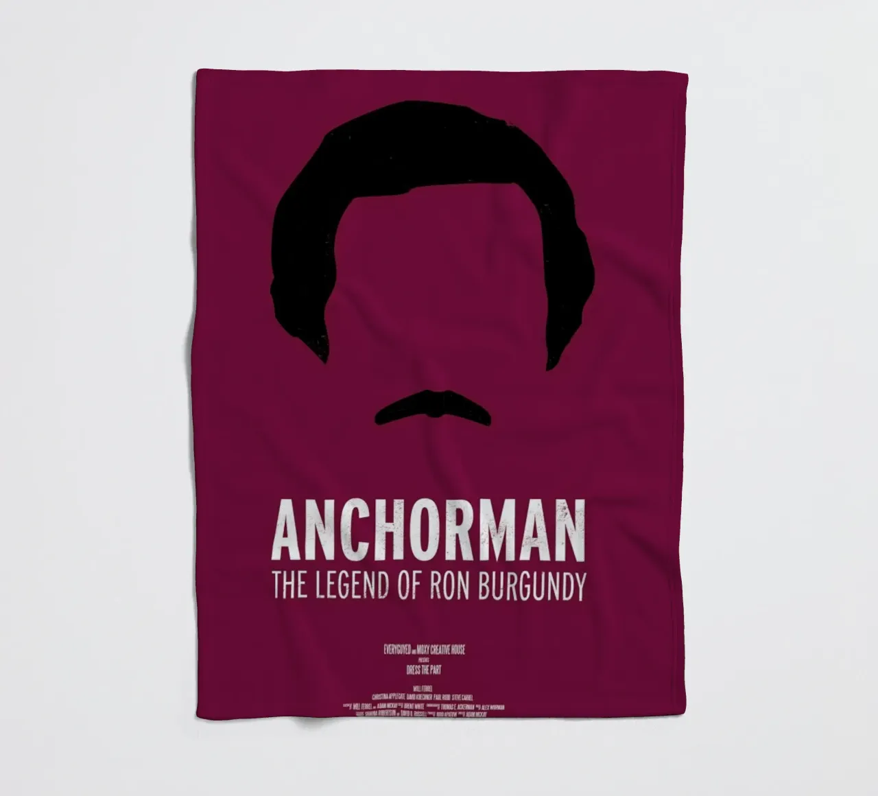 Anchorman Fleecedecke von Moxy Creative House