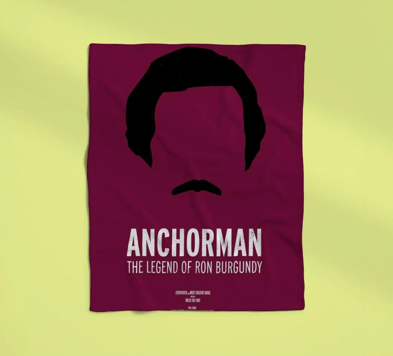Anchorman Fleecedecke von Moxy Creative House