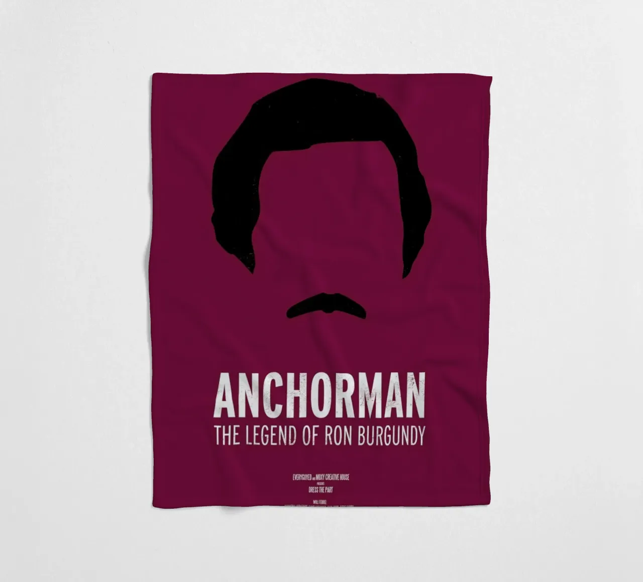Anchorman Fleecedecke von Moxy Creative House
