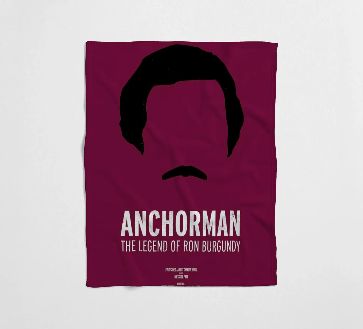 Anchorman Fleecedecke von Moxy Creative House