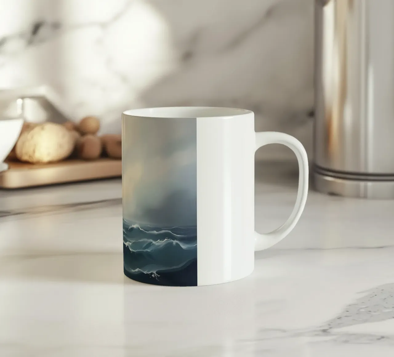 Tempesta serena tazza in ceramica da Artistic-shop