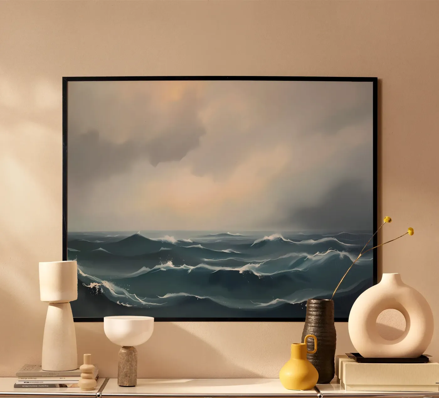 Tempesta serena poster da Artistic-shop