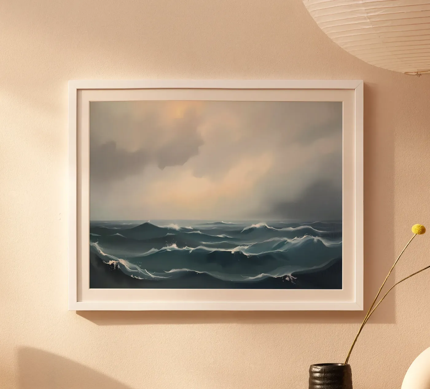 Tempesta serena poster da Artistic-shop