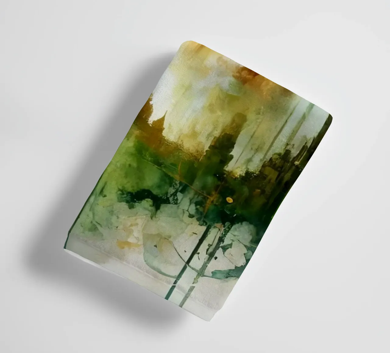 Buddha - Aquarell-Stil towel by spiritual