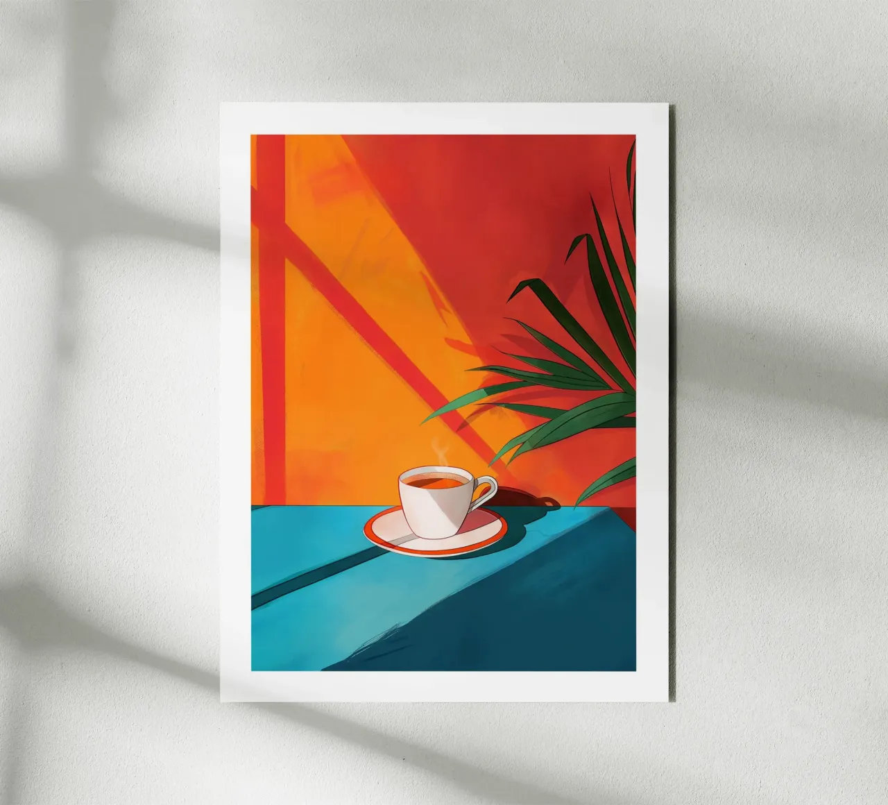 Caffè tropicale alluminio dibond da Spice & Style