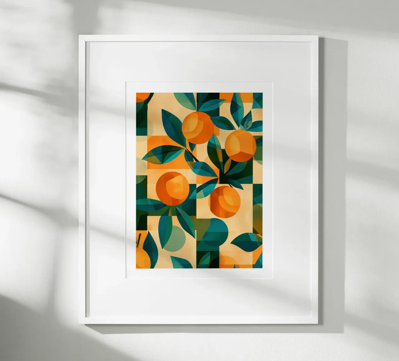 Armonia di agrumi poster con telaio in alluminio da Spice & Style
