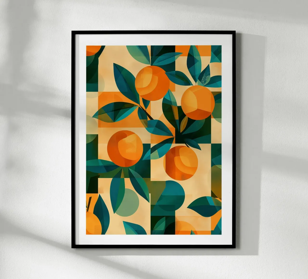 Armonia di agrumi poster con telaio in alluminio da Spice & Style