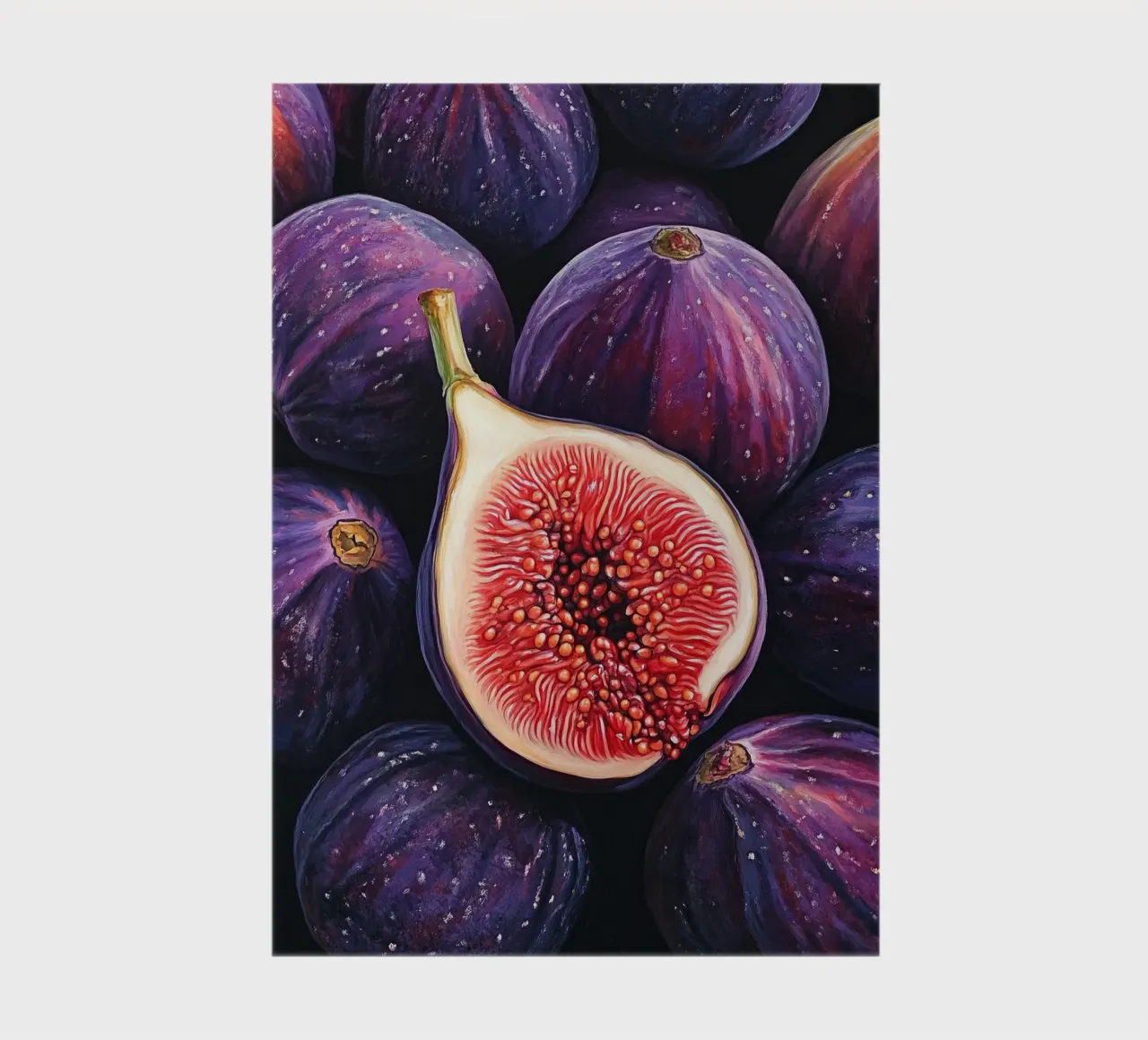 Fig burst notebook by Spice & Style