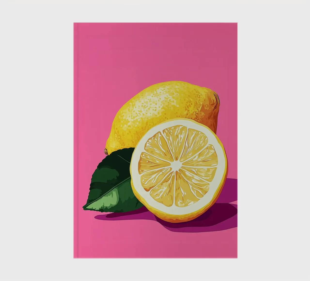 Citron Pop notebook by Spice & Style