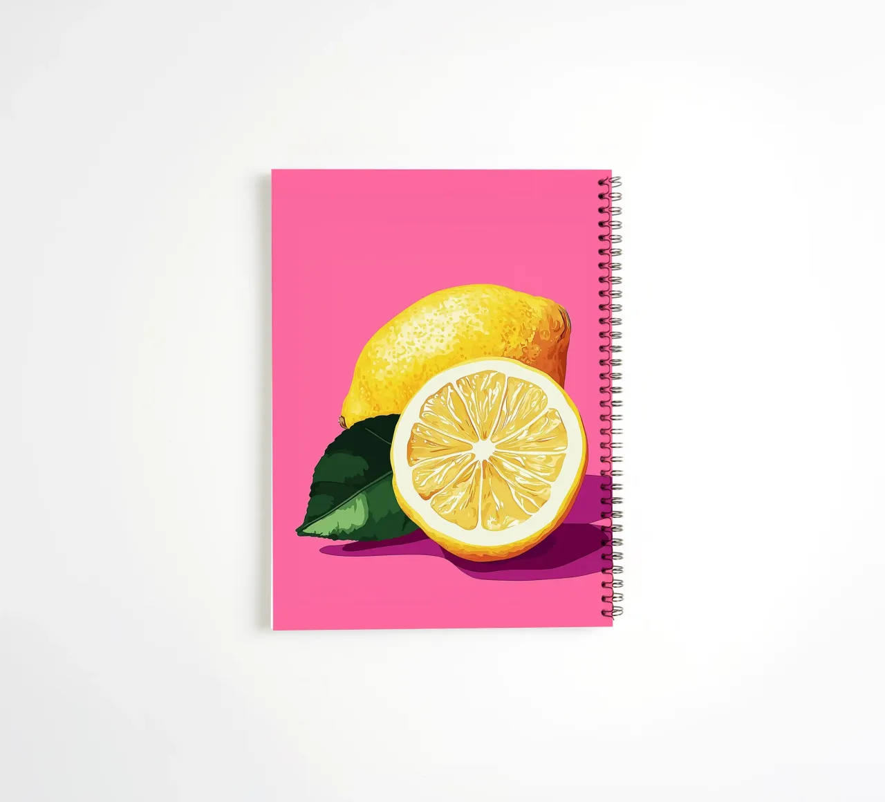 Zitrone Pop Ringbuch von Spice & Style
