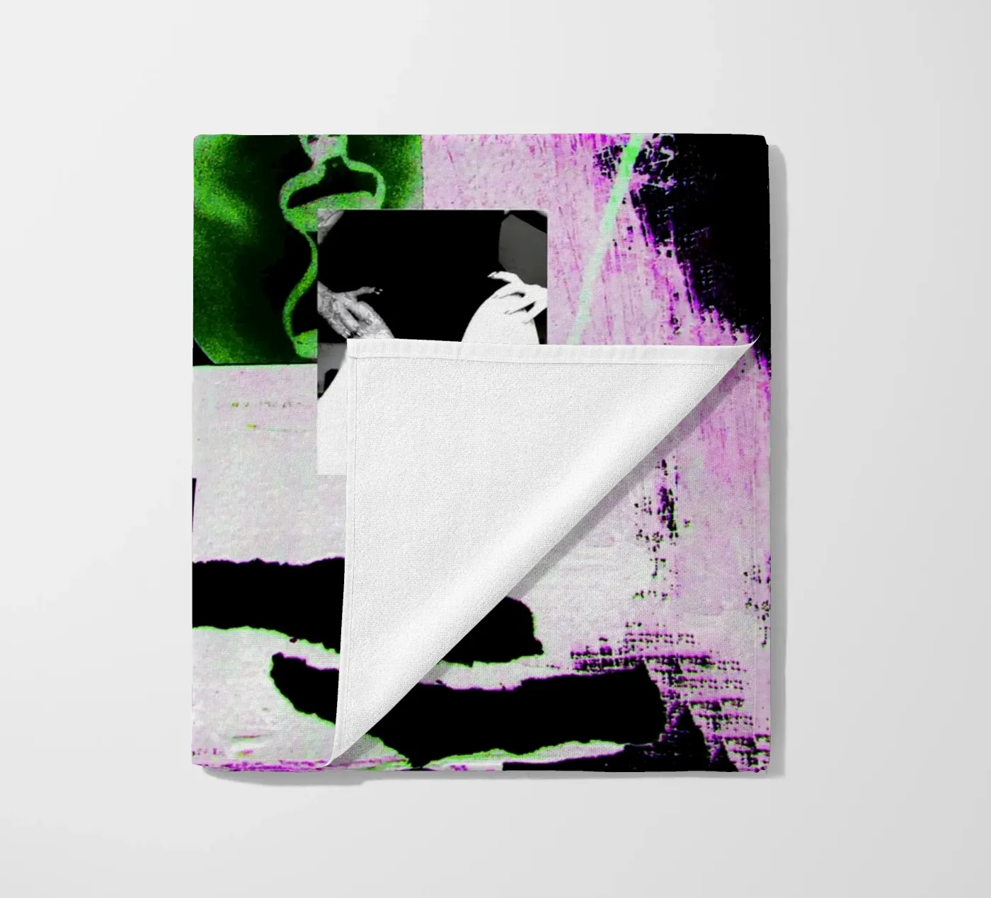 Hunger beach towel by Hey Vincent