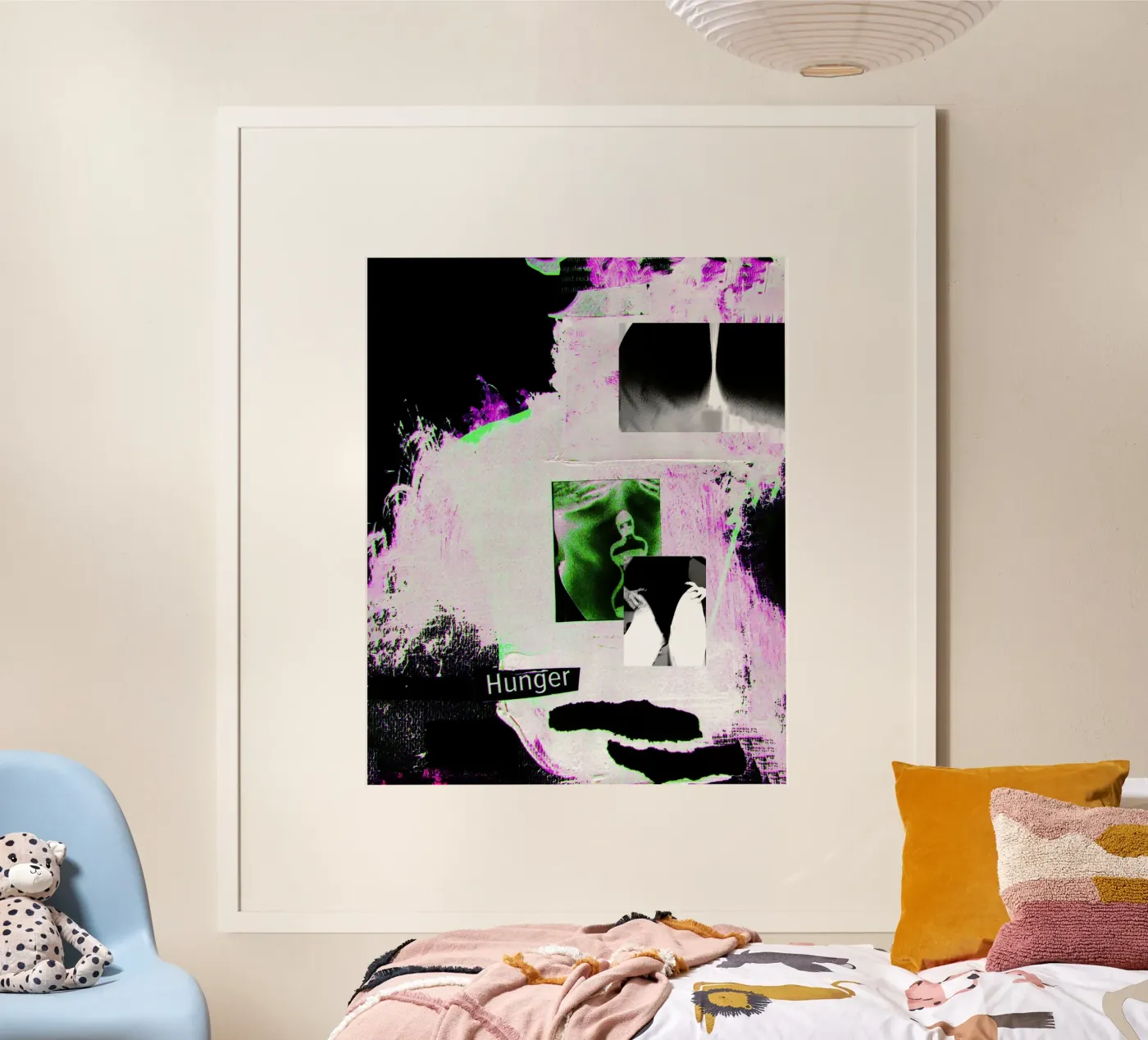 Hunger Poster von Hey Vincent