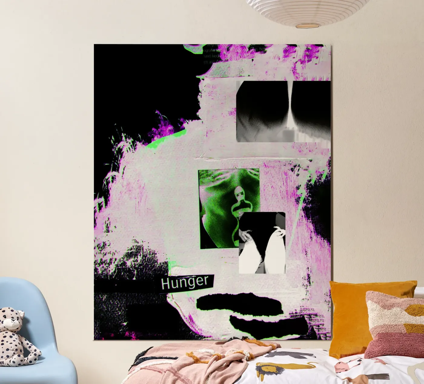 Hunger Poster von Hey Vincent