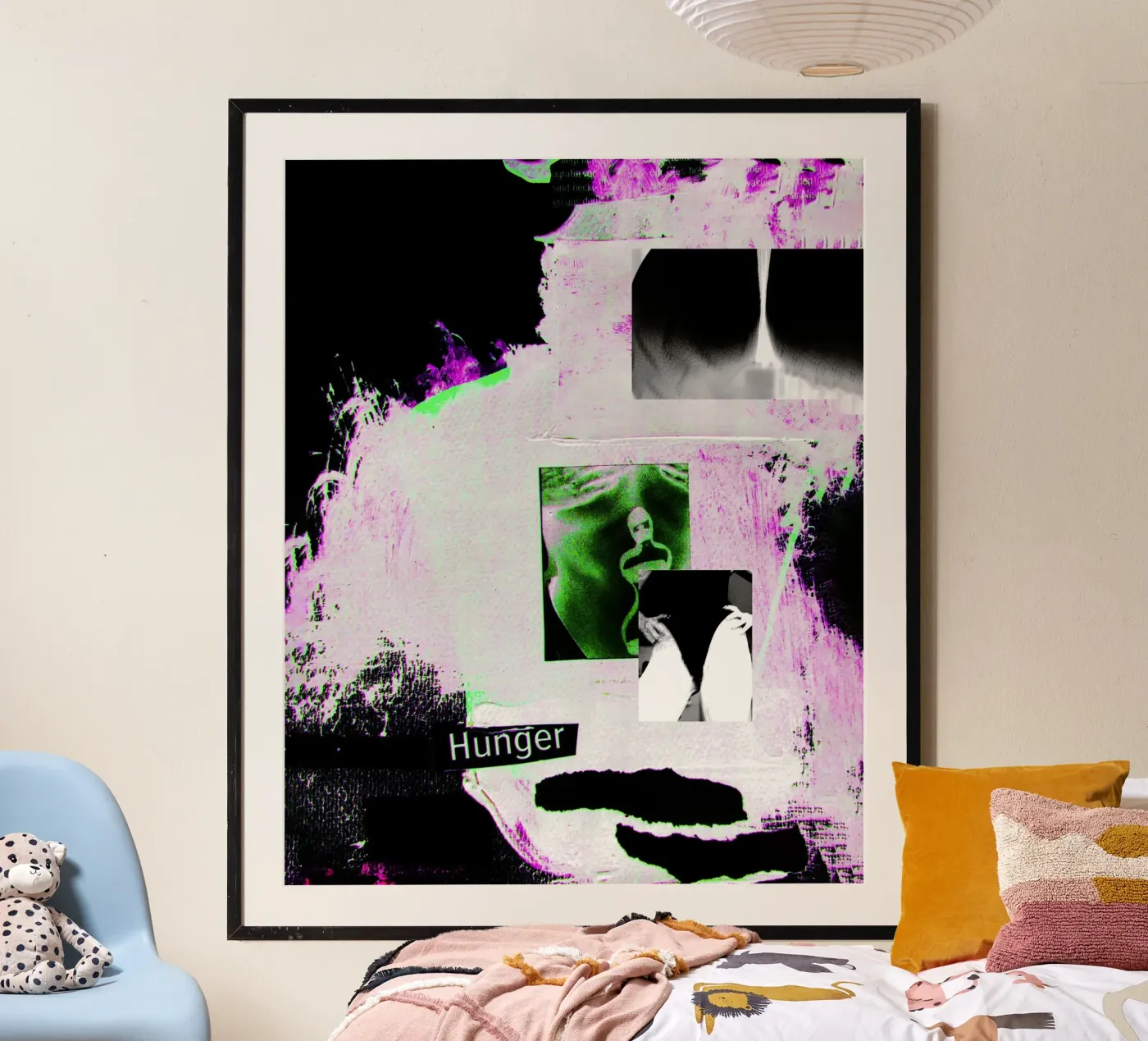 Hunger Poster von Hey Vincent