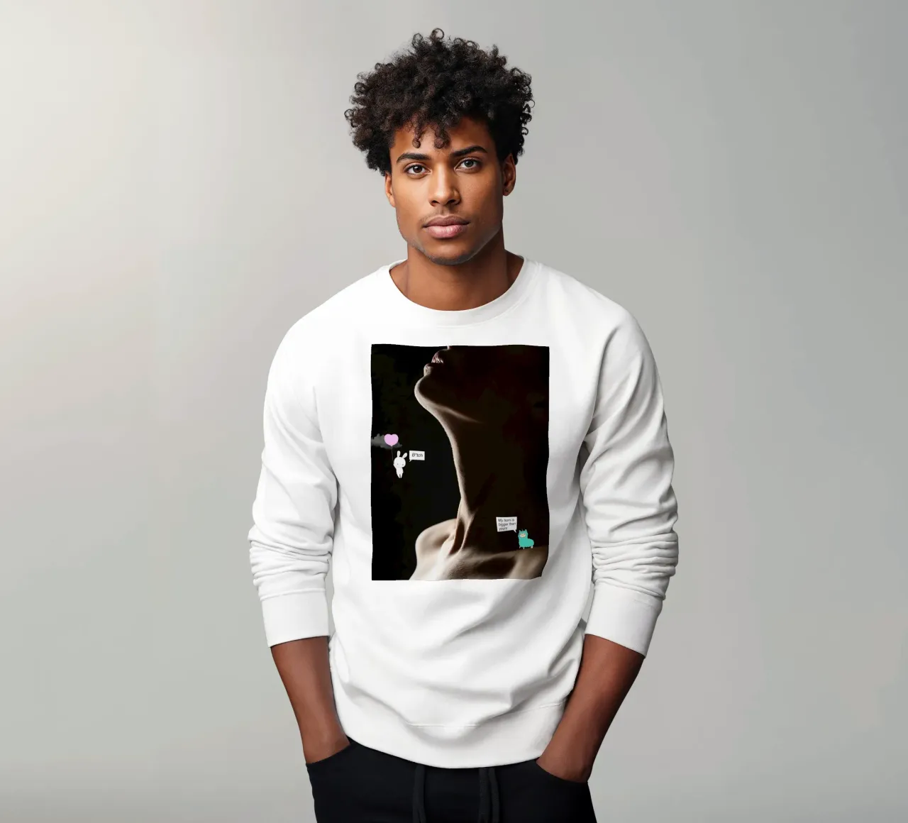 My horn is bigger felpa da Hey Vincent