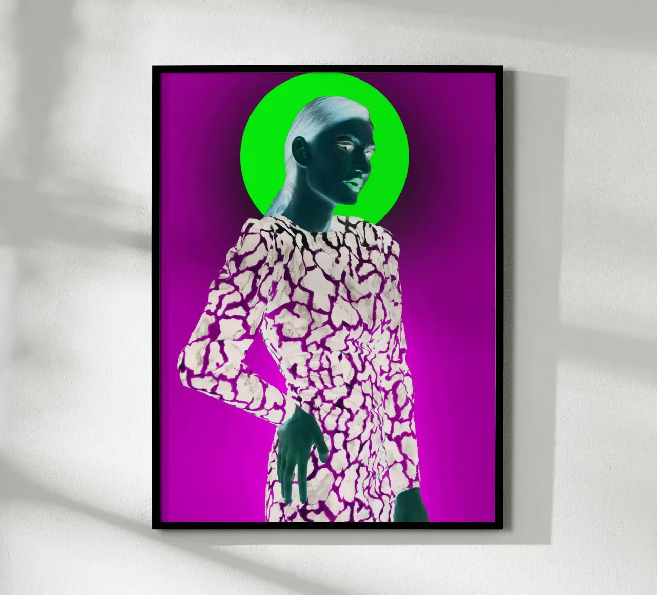Madonna poster con telaio in alluminio da Hey Vincent