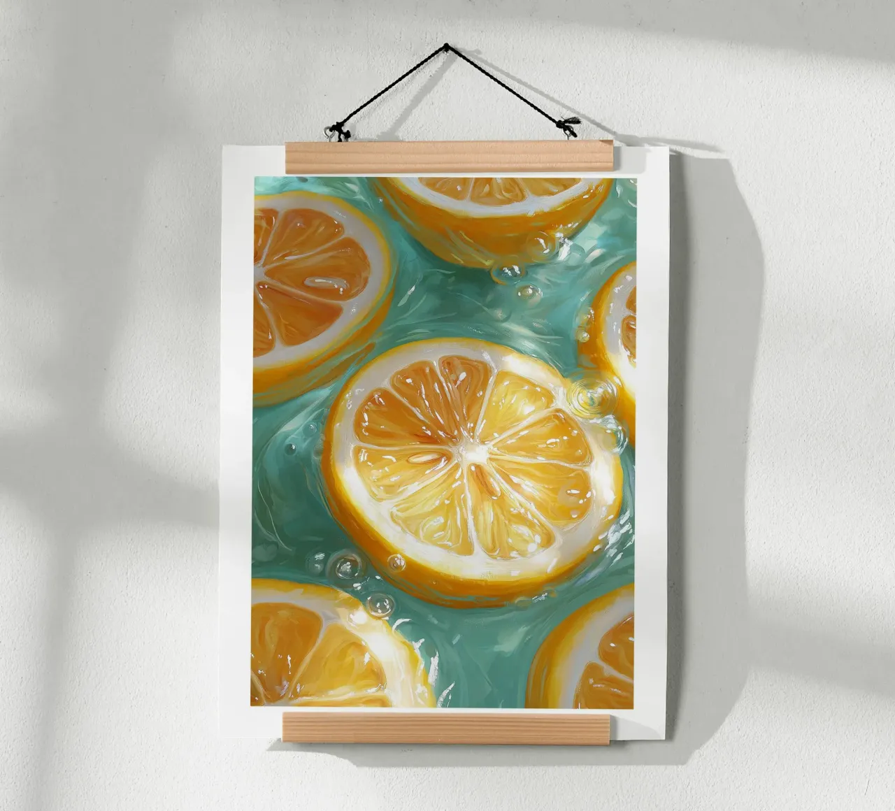 Zitrone in Wasser Hahnemühle von Spice & Style