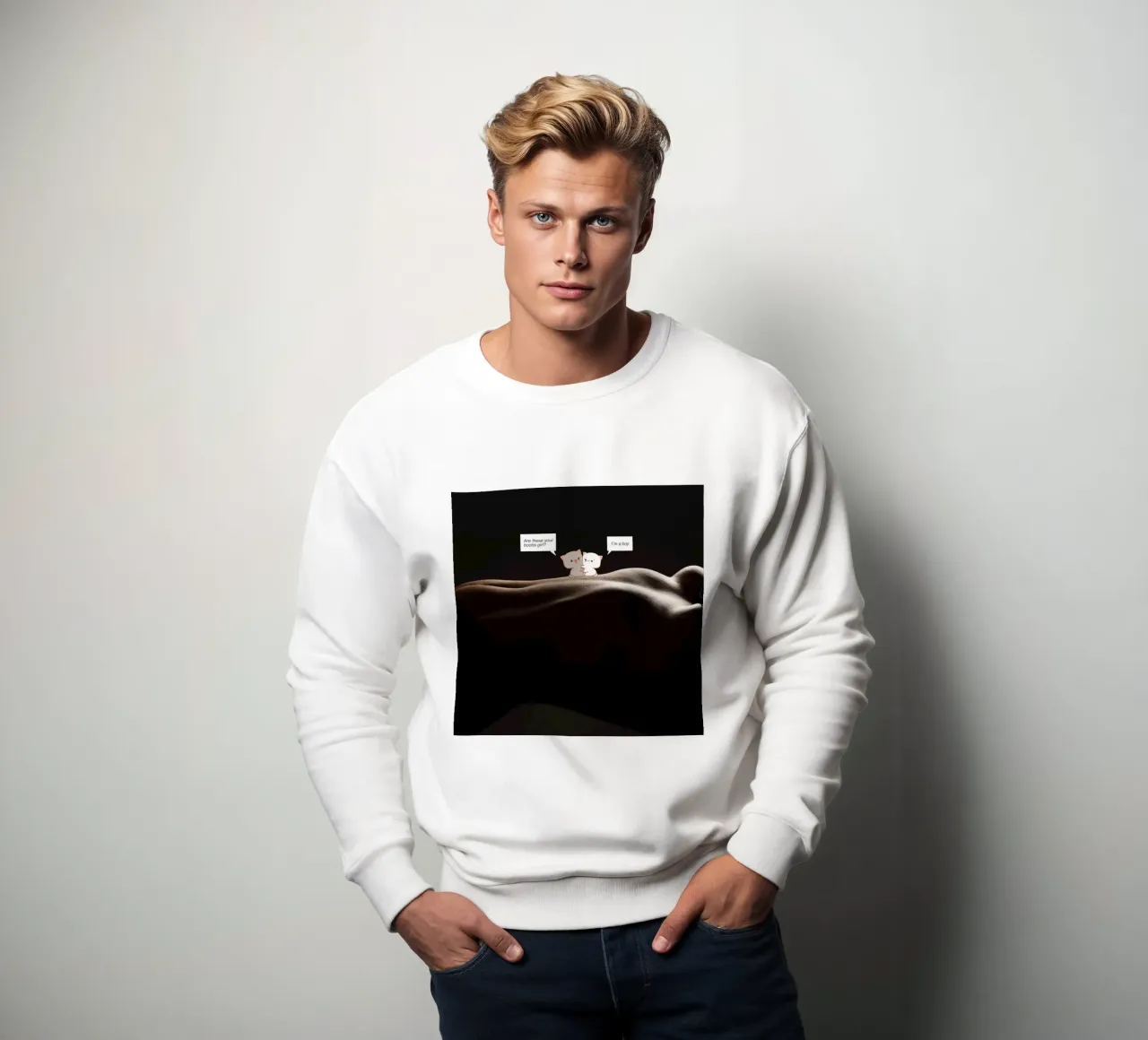 I´m a boy felpa da Hey Vincent